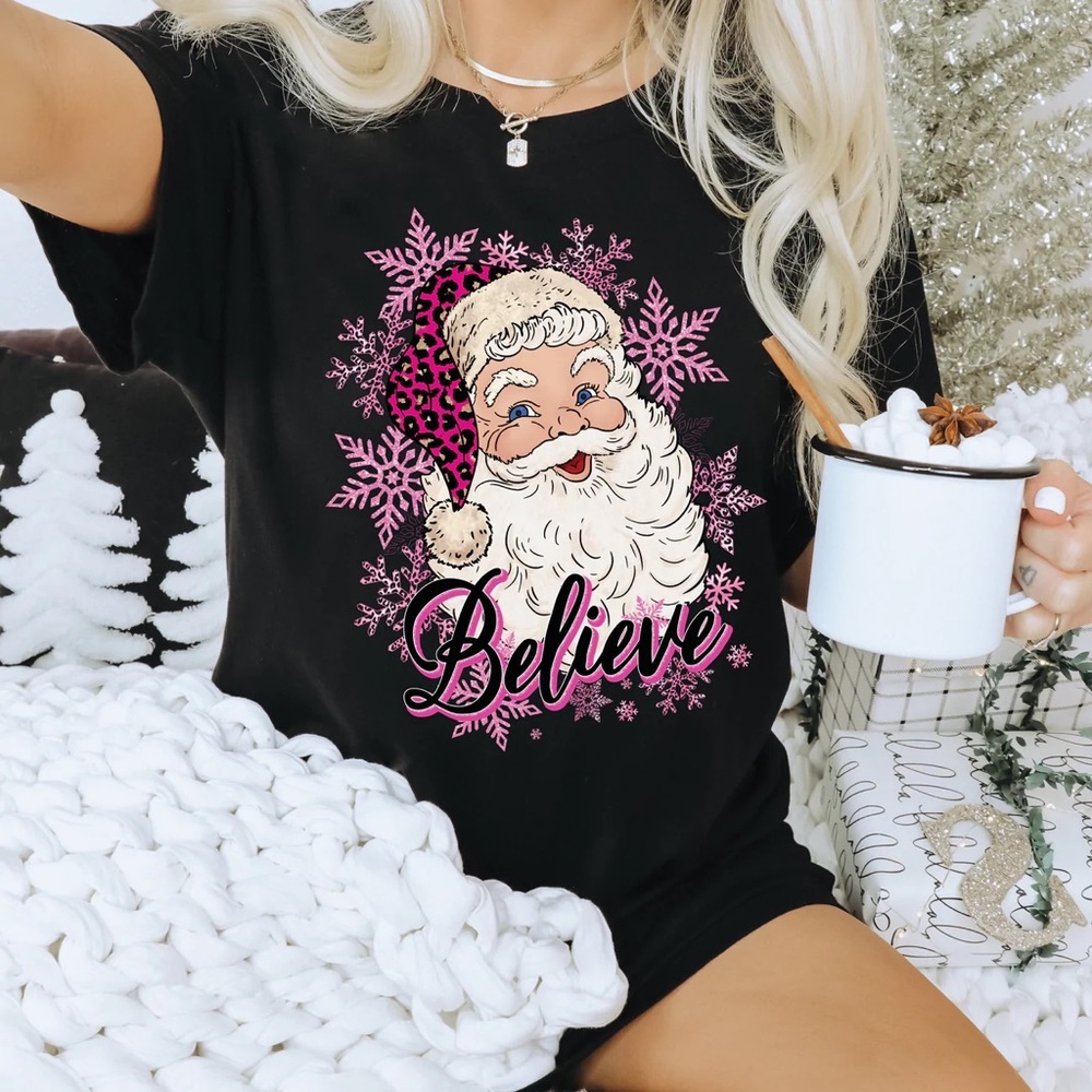 Santa Believe T-shirt